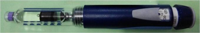 BZ-II 3ML خرطوشة البلاستيك التطبيقية دليل الأنسولين حقن القلم مع الجرعة الزيادات من 0.01ml ل0.6ml